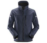 Snickers Workwear-12009504004-1200 Chaqueta Softshell Allroundwork Azul Marino-negro Talla S