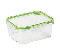 Snips, Recipiente Rectangular para alimentos 0.80 LT Contenedor en Tritan Renew, Envase para Alimentos en Plástico reciclado, Lunch box 18 x 13 x 7.50 cm, Made in Italy, 0% libre de BPA y ftalatos