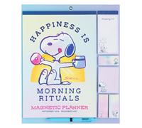 Calendario Magnetico Nevera 2026 Snoopy - Planificador Mensual Magnético Familiar con IMAN para Cocina