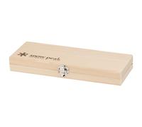 Snow Peak - Chopping Board Set - Set de cocina M - 25.4 x 20.3 x 1.9 cm wood / black