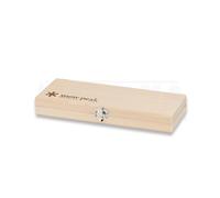 Snow Peak - Chopping Board Set - Set de cocina M - 25.4 x 20.3 x 1.9 cm wood / black