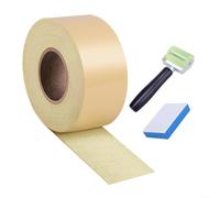 snowchecking Cinta de butilo de doble cara para estanques, sellador de costuras impermeable, kit de reparación de piscina con rodillo, para tiras autoadhesivas de alta resistencia para estanques de