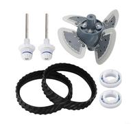snowchecking Kit completo de afinación de piscina para Zodiac para modelos Baracuda MX8 MX6 de fácil instalación, piezas de metal de goma para reparación más limpia