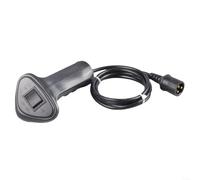Snowchecking Manija de control remoto de cabrestante eléctrico con interfaz de cable de 3 pines, interruptor resistente de 12 V-48 V 500 A para todoterreno, para ATV, UTV, diseño ABS compacto