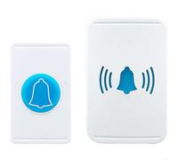 snowchecking Timbre inalámbrico, timbre de largo alcance, receptor de volumen fuerte, resistente a la intemperie para puerta de jardín al aire libre, para un sonido claro para el hogar grande, cocina