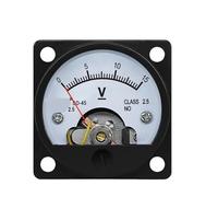 SO-45 DC Anlog voltímetro 1V2V3V5V10V15V20V30V40V50V100V150V200V250V300V400V450V500V medidor de panel de voltaje(200V)