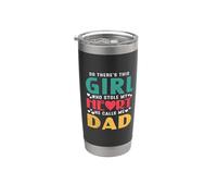 So There's This Girl Who Stole My Heart He Calls Me Dad Vaso térmico de acero inoxidable de doble pared