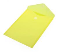 Sobre con velcro office box a4+ con bolsa - amarillo