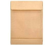 Sobre liderpapel bolsa fuelle kraft 250x353x30 mm solapa tira de silicona papel 120gr cajade 50 unidades