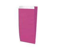 Sobre para regalo tv 15x32+6 cm. celulosa fucsia paquete de 25
