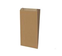 Sobre para regalo tv 15x32+6 cm. kraft marron paquete de 25