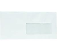 SAM · 500 Sobres DIN DL · 110x220mm · Offset Blanco 90gr · Ventana Derecha · Autoadhesivo