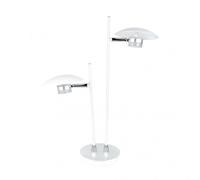 Sobremesa ciudad del cabo 2l 12w 4000k blanc/plata 52x32x15 cm 1080 lm