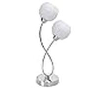 Sobremesa cromada modelo umbria de dos luces interlusa