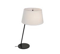 Sobremesa mariza 1xe14 negra con pantalla beige
