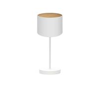 Sobremesa tania 1xe14 blanco/blanco-madera clara 42x17x17 cm