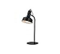 Sobremesa vintage modelo leana negro de 1 luz interlusa