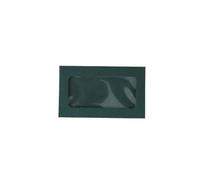 Sobres 100 Uds. Sobres for almacenamiento de tarjetas postales 10x6cm Kraft en blanco Mini sobres papel for ventana sobre for regalo(Green)