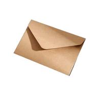 Sobres 20 unids/lote sobre Simple Retro Kraft envoltura de alambre grueso manual organizador facturas bolsas Carta amor literaria bolsa archivo(20PCS Khaki)