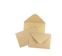 Sobres 50 Uds. Sobre suministros de negocios 120g papel 16x11cm postal mensaje embalaje invitación papelería boda(50pcs 16x11cm)