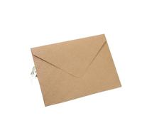 Sobres 50 unids/lote de sobres papel Kraft 140g, postales for invitación boda, 19x14cm, suministros negocios, almacenamiento papelería(50pcs 19x14cm)