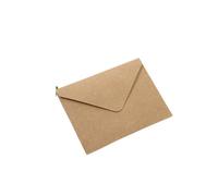 Sobres 50 unids/lote de sobres papel Kraft 140g, postales for invitación boda, 19x14cm, suministros negocios, almacenamiento papelería(50pcs 11x8cm)