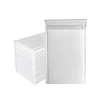 Sobres Acolchados 100 sobres acolchados for envíos postales, embalaje y suministros for pequeñas empresas. Autoadhesivos, impermeables for exprés(White,15 * 18cm)