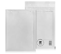 Sobres acolchados de aire E-PACK A1 B2 C3 D4 E5 F6 G7 H8 J9 I9 K10 blanco sobre acolchado de aire, color G/7 blanco 100 unidades.