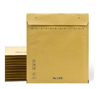 Sobres Acolchados, Sobres de Burbujas, Sobres Acolchados de Burbujas Kraft con Cierre Autoadhesivo, Bolsas para Envíos de Ropa, Sobres Acolchados Kraft - SIDI (220x260mm, 5 uds)