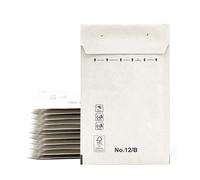 Sobres Acolchados, Sobres para Envíos, Bolsas de Papel con Interior de Burbujas, Color Blanco, Bolsas para Envíos con Cierre Adhesivo - Ofituria (200 Sobres, 120x220mm)