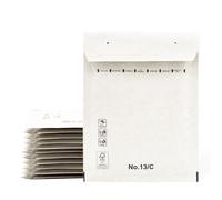 Sobres Acolchados, Sobres para Envíos, Bolsas de Papel con Interior de Burbujas, Color Blanco, Bolsas para Envíos con Cierre Adhesivo - Ofituria (20 Sobres, 180x260mm)