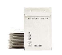 Sobres Acolchados, Sobres para Envíos, Bolsas de Papel con Interior de Burbujas, Color Blanco, Bolsas para Envíos con Cierre Adhesivo - Ofituria (10 Sobres, 100x165mm)