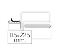 Sobres Americanos Blancos (115x225mm) - 25 unidades