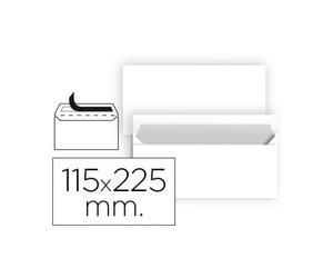 Sobres Americanos Blancos (115x225mm) - 25 unidades