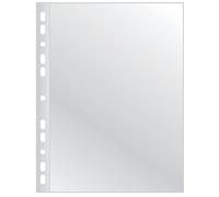 Sobres de perforación universal Q-Connect 22 x 30 cm bajo grosor acabado gofrado paquete 100 ud. - K