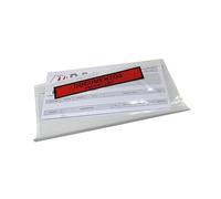 Sobres Packing List 240x140 mm - Caja de 250 Unidades - Adhesivos Transparentes para Documentos - Bolsas Porta Albaranes y Facturas - Resistentes y de Alta Adherencia