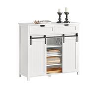 SoBuy Aparador recibidor con Puerta corrediza 104x93x35cm para recibidor