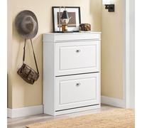 SoBuy, armario con cajones, blanco, diseño moderno, modelo FSR78-L-W