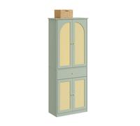 SoBuy Armario Ropero, Compacto 70x34x180 cm para Dormitorio y Entrada