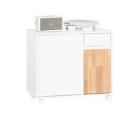 Sobuy ask04-wn mueble de oficina con ruedas 65 x 58 x 35 cm 65 cm