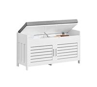 SoBuy Banco Zapatero con 2 Puertas 90x33x50cm para recibidor