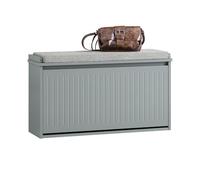 SoBuy Banco Zapatero con Asiento 80x26x45cm para Recibidor