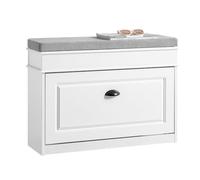 SoBuy Banco Zapatero con Cajón 75x24x54cm para Recibidor