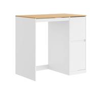 Sobuy | cesto para ropa suja blanco con 2 cajones | armario con cajones y puertas abatibles | mueble para lavandería de aglomerado y mdf | 100×60×95 cm | capacidad de carga 59 kg | bzr223-wn 100 cm