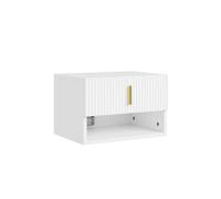 Sobuy comodino con cajón y estante fbt176-e-w | blanco | 40x30x26 cm | mdf 40 cm
