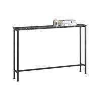 SoBuy Consola recibidor Efecto mármol 120x20x80cm para recibidor