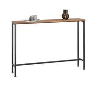 SoBuy FSB19-XL consolas vintage mesa de metal mesa de pasillo decoración mesa aparador mesa auxiliar mesa BHT aprox. : 120x80x20cm Caqui oscuro