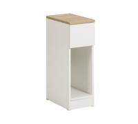 SoBuy FBT111 Mesa Auxiliar Mesita de Noche con 1 Cajón Mesa ES