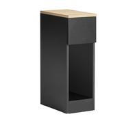 SoBuy FBT111 Mesa Auxiliar Mesita de Noche con 1 Cajón Mesa ES