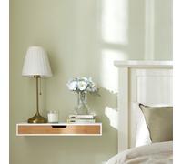 SoBuy FRG93-WN Estante flotante para pared, armario colgante, cajón colgante para pared, estante colgante de 60 cm BLANCO